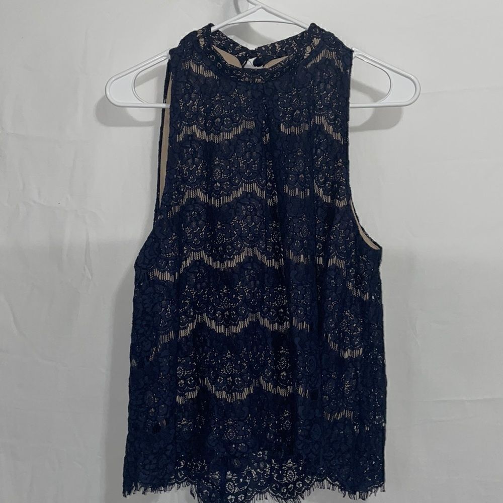 Love a fire lace tank top